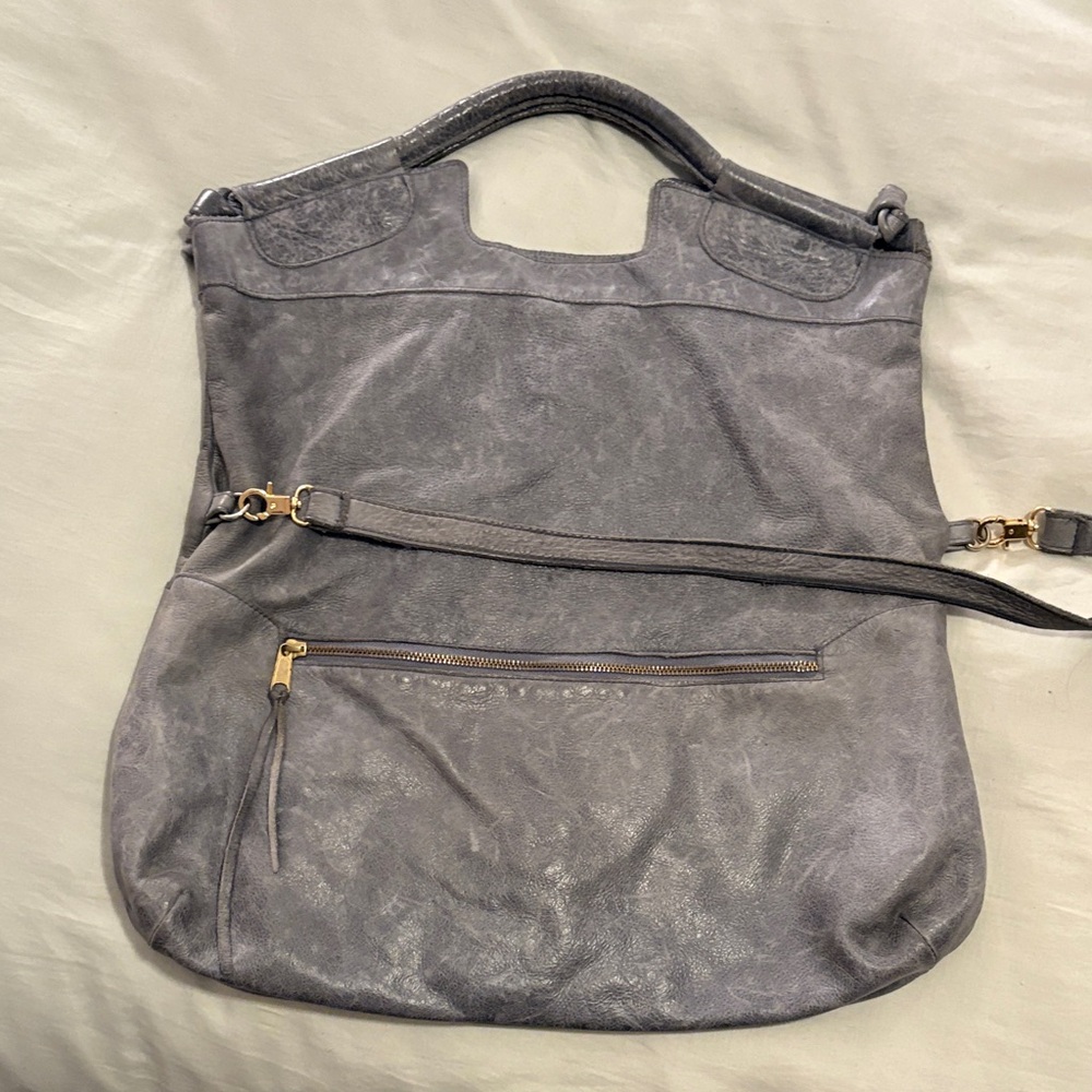 Chic Gray Shoulder Bag for Women